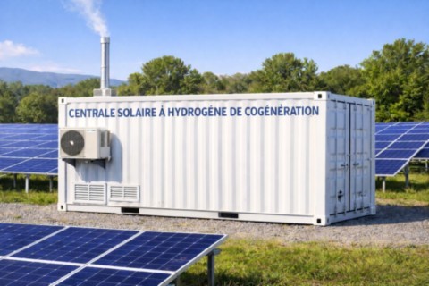 Micro centrale solaire avec cogénération